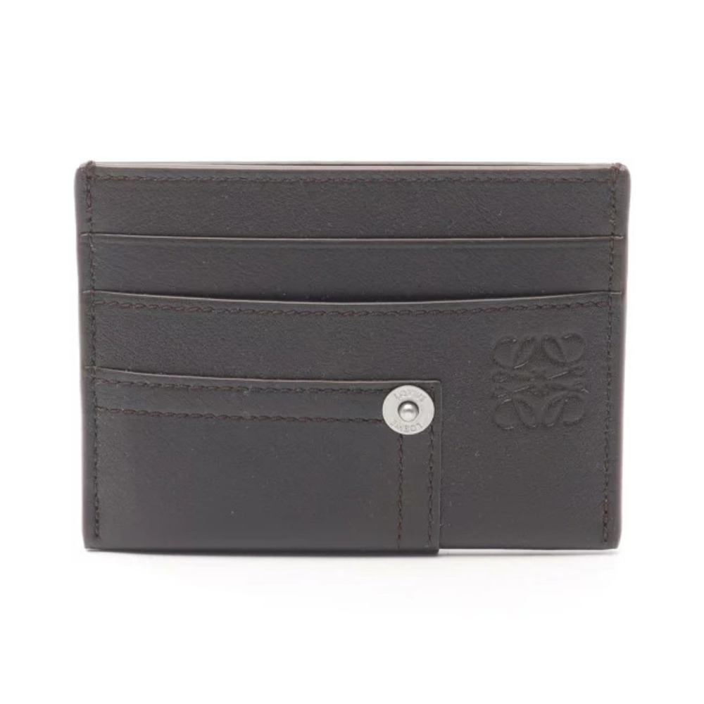 Loewe Panta Card Case Accessory Leather Brown